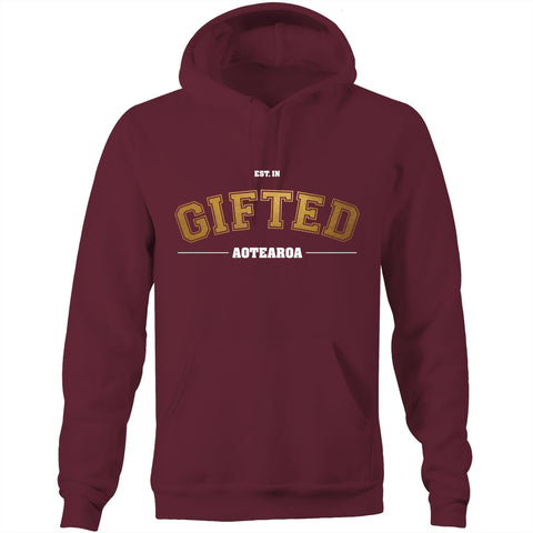 Gifted College Gold - Pocket Hoodie Sweatshirt