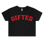 Gifted College - Womens Crop Tee