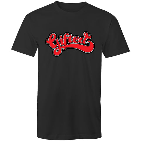 Gifted Varsity Red - Mens T-Shirt