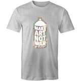 Gifted Make Art Not War - Mens T-Shirt