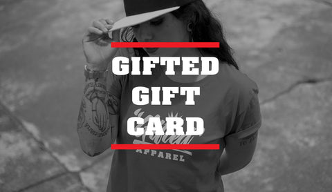 Gifted Clothing Gift Card