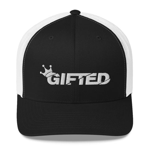 Gifted Crown White – Trucker Cap
