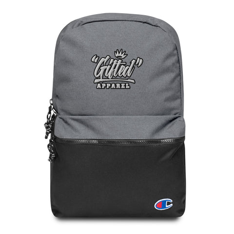 Gifted Tag – Embroidered Champion Backpack