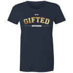 Gifted Aotearoa College Gold - Women's Maple Tee