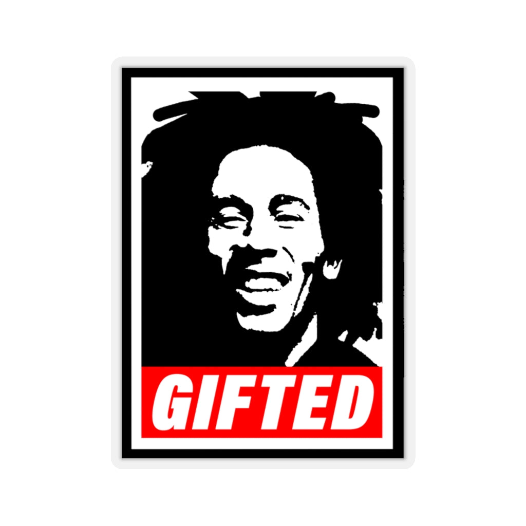 Gifted Bob Marley Stickers Gifted Clothing