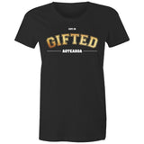 Gifted Aotearoa College Gold - Women's Maple Tee