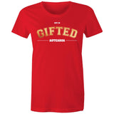 Gifted Aotearoa College Gold - Women's Maple Tee